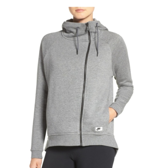 Nike Tops - Nike 'Modern' Double Breasted Hoodie- Small